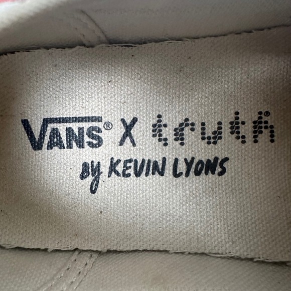 Vans Authentic Kevin Lyons Truth Monster Print Sneakers Womens 7 Mens 5.5 Multi - Picture 8 of 10